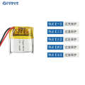 Soft pack 401515 polymer 65mAh 3.7V Bluetooth hearing aid player locator lithium battery. 