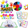 Finger Painting Ink Pad Stamp DIY Creative Painting Craft Cardmaking for Kids Montessori Learning Education Drawing Toys. 