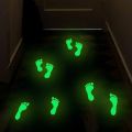 Luminous Footprint Stickers Decals Glow In The Dark Stickers Boy Girl Gift PVC Foot Floor Wall Sticker Home Decor Accessories. 
