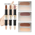 IMAGIC Makeup Creamy Double-ended 2in1 Contour Stick Contouring Highlighter Bronzer Create 3D Face Concealer Full Cover Blemish. 