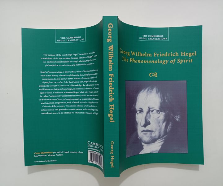 Georg Wilhelm Friedrich Hegel: The Phenomenology of Spirit