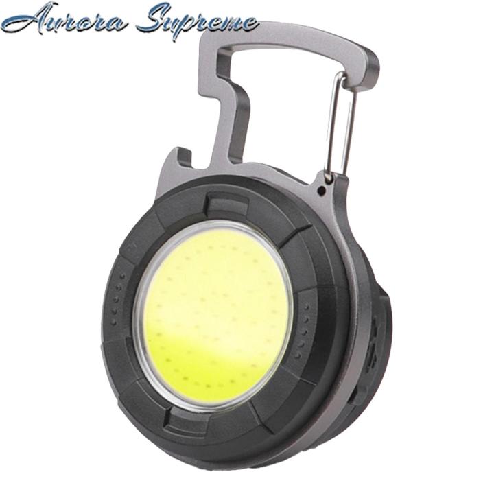 Mini Keychain Light Portable Rechargeable Keychain Work Light with ...