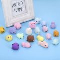 10PCs Squishy Toy Cute Animal Stress Ball Mochi Toy Stress Relief Toys Fun Gifts with Stress Relief Toys Squeeze Toys. 