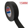15m 15 Meter Heat-resistant Flame Retardant Tape Coroplast Adhesive Cloth Tape For Car Cable Harness Wiring Loom Protection. 