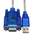 【VogueVenture】USB2.0 to RS232 Female adapter Cable USB to DB9 hole female cable adapter for cashier label printer led display scanner pos hot. 