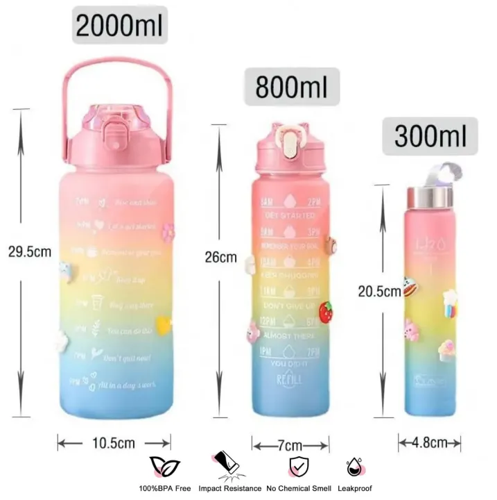 3%20in%201%20Bottle%20set/Kit%203%20Bottles%202%20Liters%20900ml%20300ml%20Water%20Bottles%20Straw%20Stickers%203d%20and%202d%20Squeeze%20Leakproof%20Portable%20Travel%20bottles%20Gym%20Fitness%20School%20Work%20Ride%20Trave%20-%20Image%205
