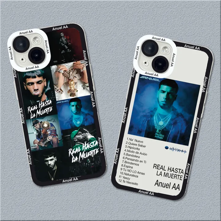 Anuel AA Real Hasta La Muerte Soft Clear Phone Case For iPhone 16 Cases iPhone 11 12 13 14 15 Pro Max XS X XR 7 8 16 Plus Cover
