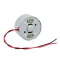 RF-300C-07800 Silent Motor DC 3-12V 7000 RPM Micro Mute 24mm Round Spindle Motor Metal Brush for DIY Solar Power Scientific Toy. 