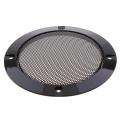 2X Speaker Grille Cover Loudspeaker Protective Mesh Cover Circle 4''+6.5''. 