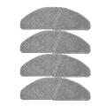 4PCS Mop Cloths Replacement Accessories for Midea S8+ M7 Pro Robotic Vacuum Cleaner. 