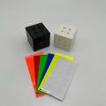 gan cube [Picube] No Sticker DIY 3x3x3 Magic Cube Black Body with Plastic Kit Color 3x3 Professional Cubo Magico Puzzle Toys KidWooden Toys. 