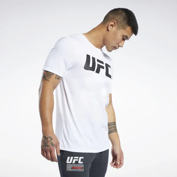 UFC%20Logo%20Dry-Fit%20T%20shirt%20for%20men%20-%20White%20-%20Image%202