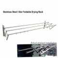 Retractable Cloth Rack and (StainlessSteel/Aluminum) Bar. 