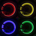 2Pcs Tyre Valves Light Wheel Valve Light Tire Light Cycling Led Bicycle Light Wheel Light Cycle Light Led Flash Car Bike Bicycle Motorcycle Wheel Bike Light With Battery Spokes LED valve caps. 