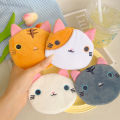 Cute Cartoon Cat Zero Wallet Plush Toy Earphone Bag Student Wallet Storage Bag Doll Pendant Birthday Gift. 