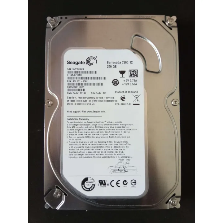 SATA 3.5 inch Internal HDD / Desktop Hard Disk Drives