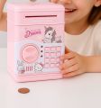 Mini ATM Unicorn Digital Money Bank Toy For Kids Coin Saving And Learning Experience. 