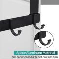Door Hook Hanger Heavy Duty Bathroom Hangers Clothes Coat Towel Hooks Doorback Space Saving Home Organizer Storage Rack Holder. 