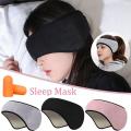 Adjustable Sleeping Breathable Soft Lightweight Ear Muffs Blackout Comfortable Ear Plugs for Sleeping Traveling Meditation. 