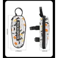 ROCKBROS Bicycle Hard Shell Upper Tube Bag 1L Big Capacity Wear-Resistant Anti-Shock Handheld Portable Bike Upper Bag Road Bike MTB Bike Accessories. 