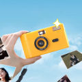 Vintage Point Shoot Non-Disposable Film Camera Custom 35mm Flash Reusable Film Camera. 