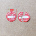 Aocarmo 100pcs/lot 1CM 10mm Damage Label Warranty Void Seal Easy Broken Fragile Sticker Adhesive For Cellphone Laptop Repair. 
