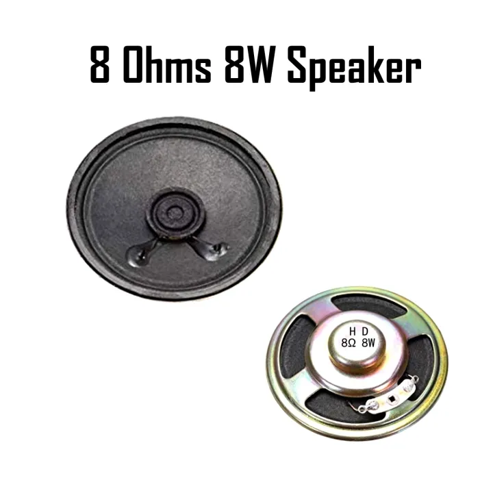 8 Ohms 8W Speaker 8Ω 8 Watt 2.55 Inch High-Quality Audio Speaker | Daraz.lk