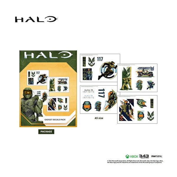 FANTHFUL HALO Gadget Decals Pack