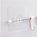 1/5/10/20pcs Transparent Self Adhesive Hooks Hanging Holder Shelf Hook for Kitchen Bathroom Wall Storage Rack Fixing Stickers Gadgets. 