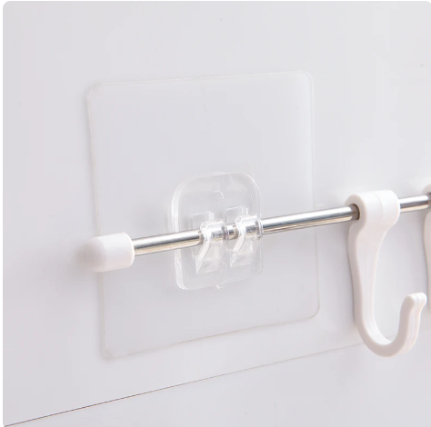 1/5/10/20pcs%20Transparent%20Self%20Adhesive%20Hooks%20Hanging%20Holder%20Shelf%20Hook%20for%20Kitchen%20Bathroom%20Wall%20Storage%20Rack%20Fixing%20Stickers%20Gadgets%20-%20Image%204