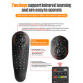 G30S Voice Control 2.4G Fly Air Mouse Keyboard For Gyroscope Motion Sensing Mini Remote Control For Android TV Box PC. 