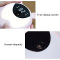 Cute Bear Child Alarm Clock Colorful Night Light Smart Clock With Wake Up Table Clock Kids Gifts. 