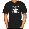 Five Billion Star Hotel Funny T-Shirts Men's Oversized Cotton Tops Streetwear Tee Shirts Boy's Casual Short Sleeve Tees. 