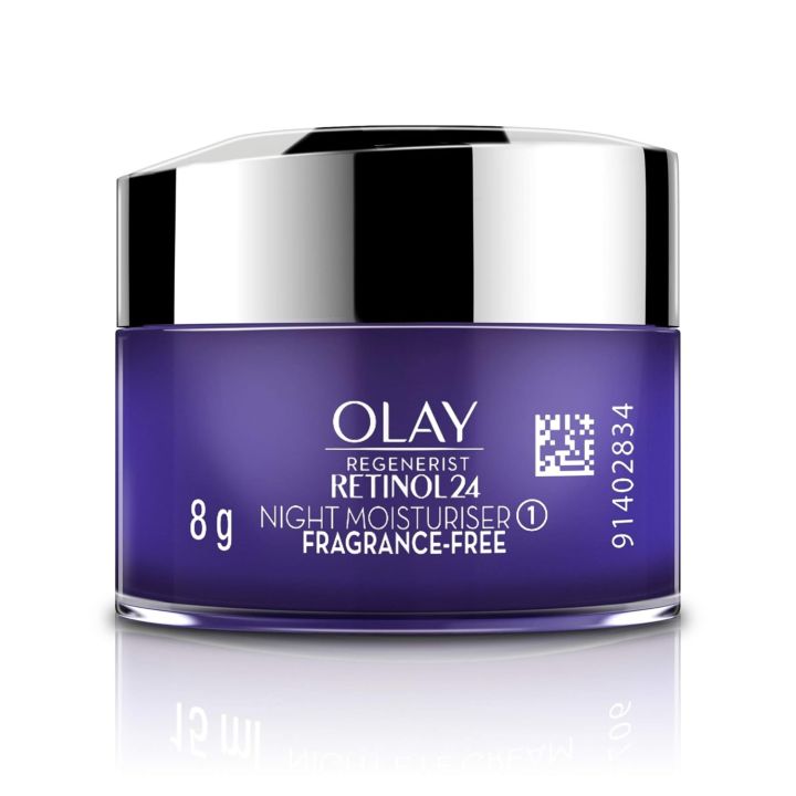 Olay%20Night%20Cream%20mini:%20Regenerist%20Retinol%2024%20Moisturiser%20for%20hydrated%20plump%20smooth%20skin,%208%20g%20&%20Olay%20Day%20Cream:%20Regenerist%20Microsculpting%20Mini%20Moisturiser%20(non%20SPF),%2010g%20FROM%20INDIA%20(SAM)%20-%20Image%203