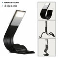 Mini LED Book Night 3 Light Color Adjustable Brightness Clip-On Study Reading Lamp Rechargeable Travel Bedroom Reading Lamp. 