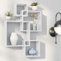 Modern Floating Wall Shelf look that pairs well with modern ensembles waterproof Shelfs in the living room, bedroom, or kitchen.. 