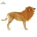 ABH Pet Costume Lion Mane Wig with/without Ears for Large Dog Halloween Clothes Fancy Dress up. 