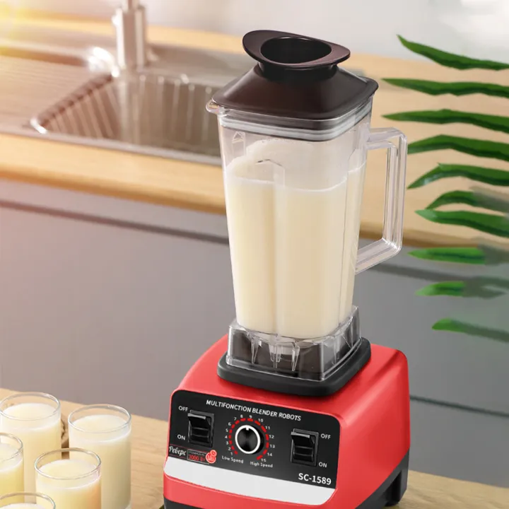 Migeet%20Multifunctional%20Blender%20for%20Smoothie%20Milkshake%20Juicer%20Ice%20Crusher%20Electric%20Grain%20Grinder%204500W%2015%20Rotating%20Speeds,%20Red%20EU%20Plug%20-%20Image%205