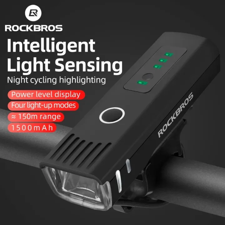 ROCKBROS%20Smart%20Bicycle%20Front%20Light%20250%20Lumens%201500mAh%20Sensor%20Hightlight%20MTB%20Road%20Bike%20Light%20Headlebar%20Flashlight%20Cycling%20Front%20HeadLight%20-%20Image%205