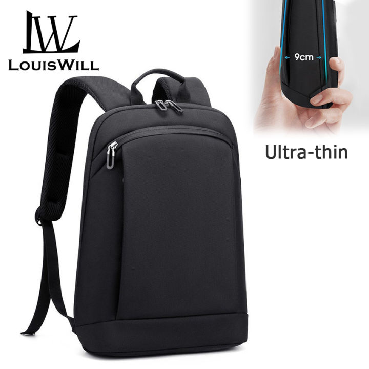 Louiswill Laptop Backpack Water Resistant Bag Casual Business Laptop Bag Multi Compartment Travel Backpack Business Office College Teenager Bag Pack