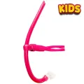 Swim Training Snorkel Center-Mount Front ComfortableMounted Silicone Mouthpiece Junior Swimmers Equipment For Adult Youth Kid. 