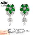 Carat Drop Ear Stud Charming Piercing Style Stud Earrings. 