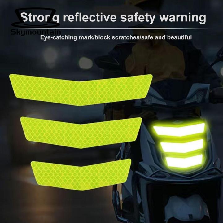 Skymountain Motorcycle Reflective Sticker Good Brightness Motorcycle Riding Reflective Decals