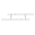 4X Marine Ruler Parallel Ruler Nautical Charts Parallel Ruler Mapping Points to Pull Parallel Ruler 450MM. 