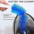 Flexible Fan Dusting Brush, Non-Disassembly Fan Cleaning Brush, Bendable Multi-Purpose Crevice Brush, Microfiber Duster, for Sewer, Screen Window, Blinds, Various Small Gap, Clean Gap Easily. 