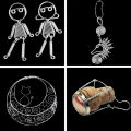 Silver Aluminum Craft Wire 1 mm 1.5 mm 2 mm 2.5 mm and 3 mm in Thickness Aluminum Wire Rolls for DIY Sculpture and Craft. 