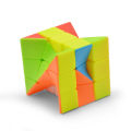 Twist 3x3x3 Stickerless Magic Cube Speed Cube Rubik Distorted. 