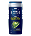 NIVEA Men Energy 3 In 1 Shower Gel With Energizing & Mint Extract - 250Ml. 