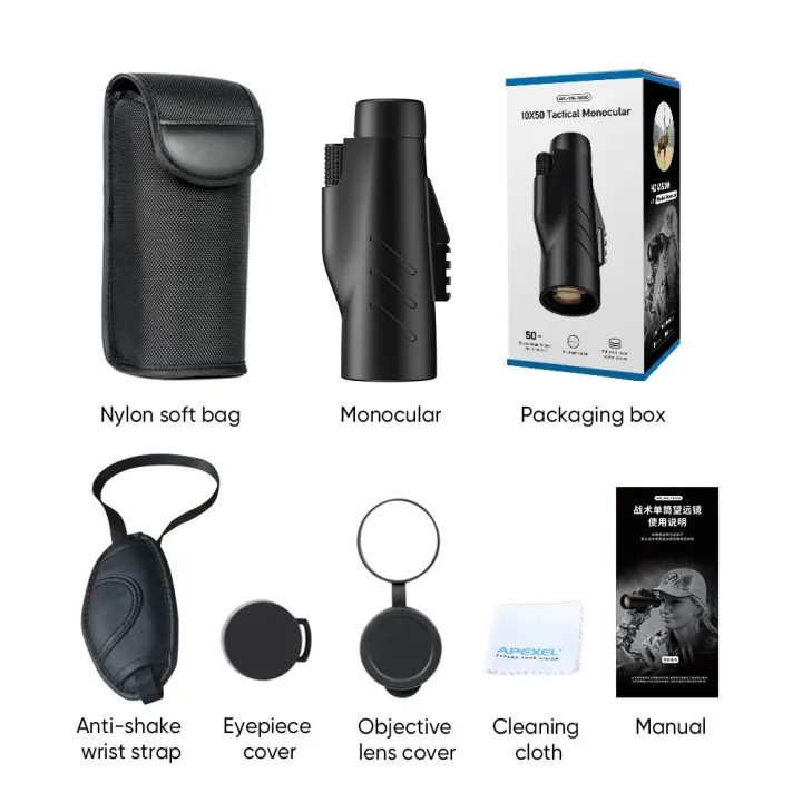 APEXEL%2010x50%20Outdoor%20Telescope%20High%20Power%20High%20Definition%20Monocular%20Telescope%20-%20Image%205