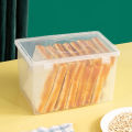 Kitchen accessories Bread Container Storage Box Dispenser Transparent With Cover Case Toast Cake Containers Airtight Box Bread Storage Box Home Tool XINYAN. 